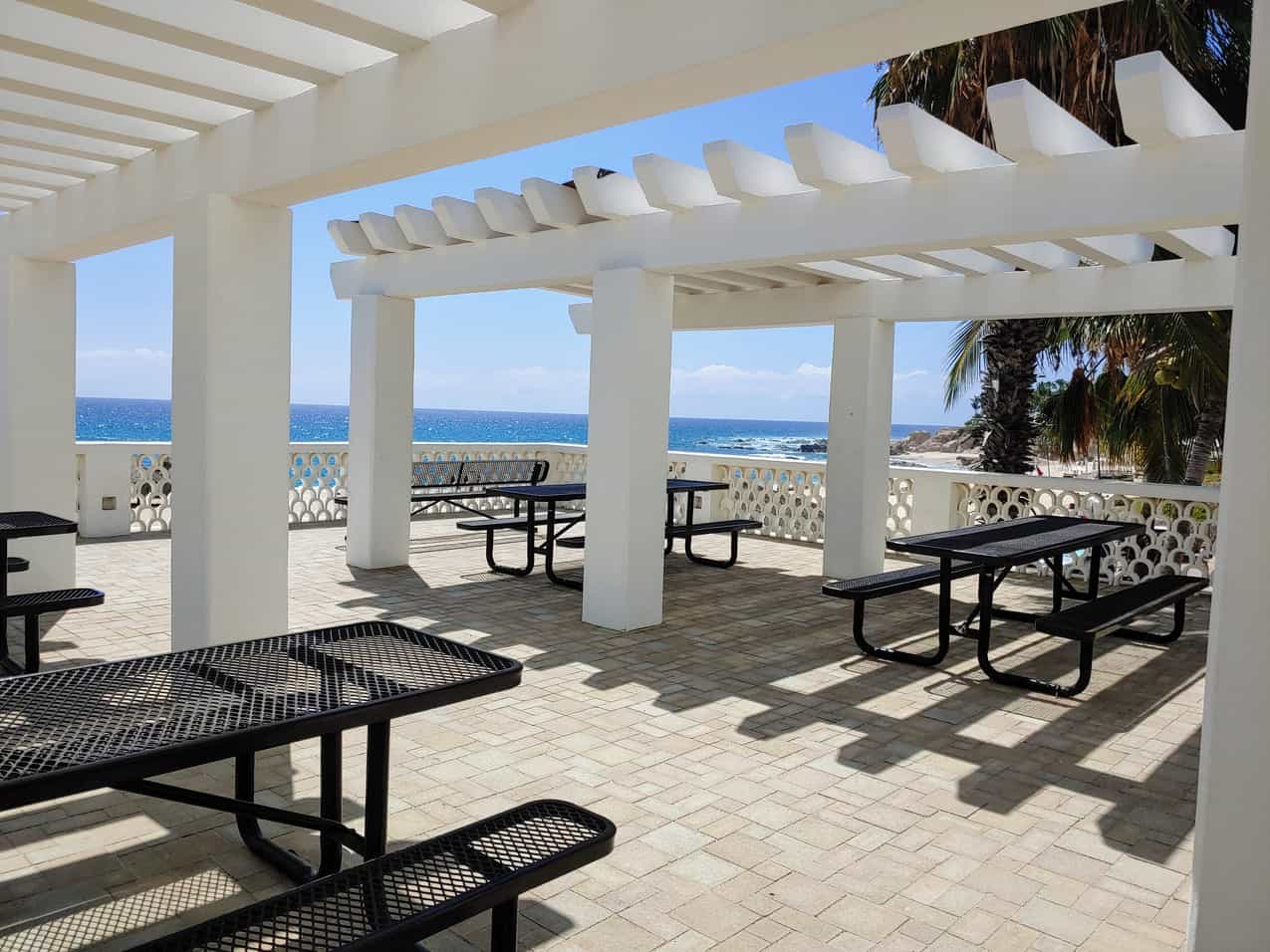 Covered Picnic Area near Palmilla Public Beach