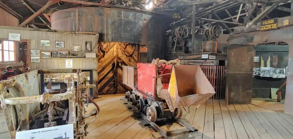 Old mining equiptment in South Park City Colorado - Mine Tours in Colorado