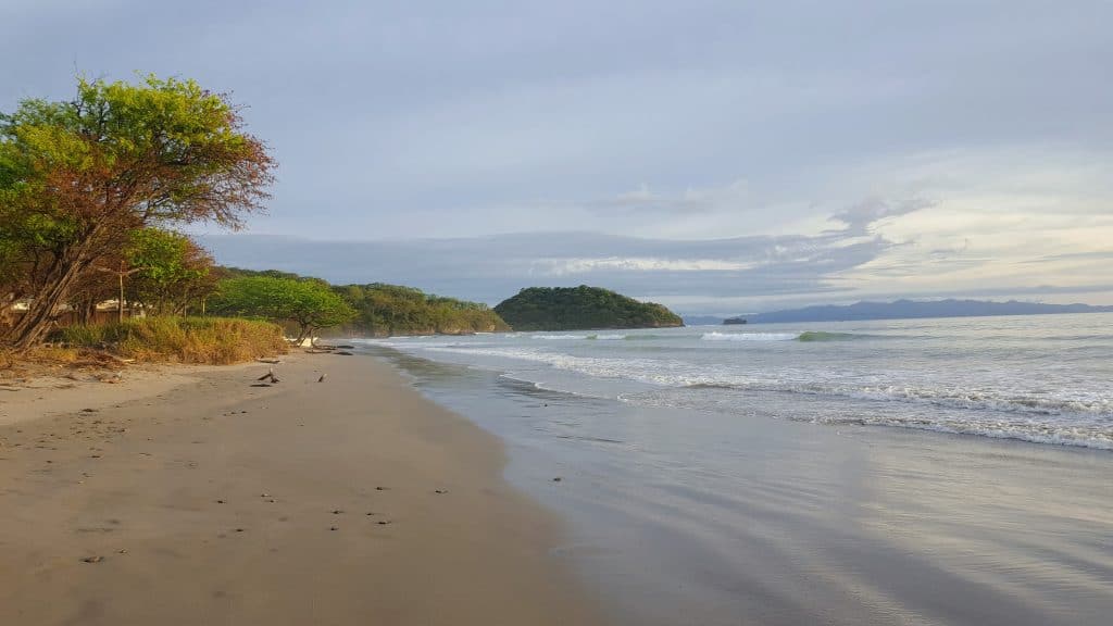 beach in nicaragua near san juan del sur