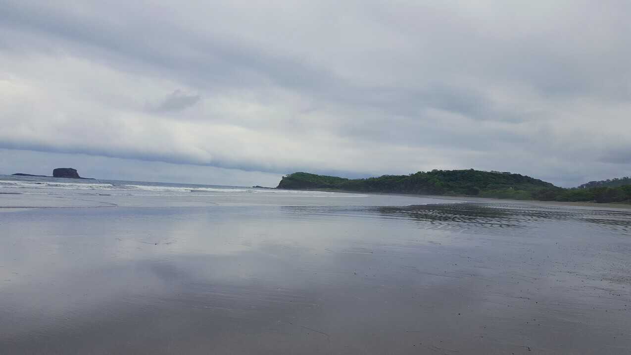 Playa Hermosa beach in Nicaragua