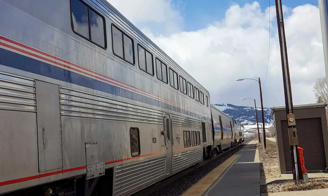 Amtrak Train at the Station