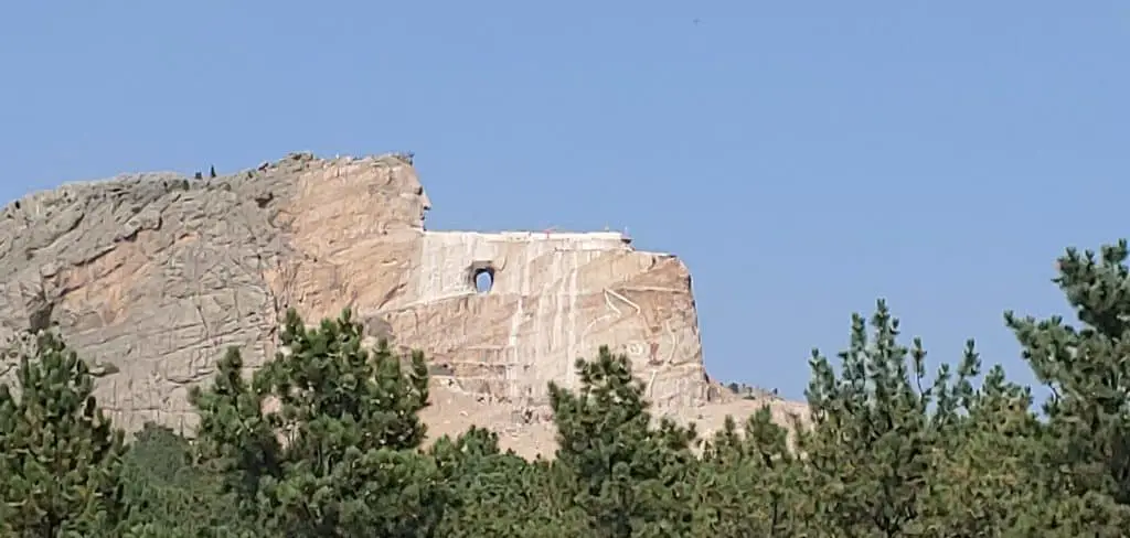 Crazy Horse Memorial in the black hills of South dakota