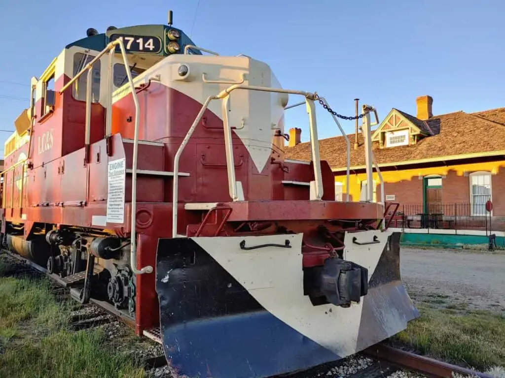 Leadville train in Colorado