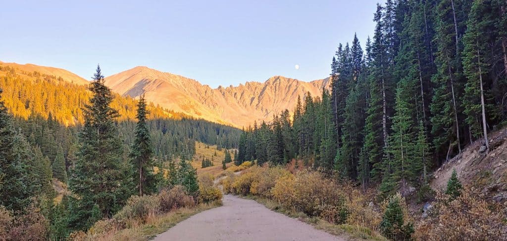 Mayflower Gulch Colorado in the Fall - the perfect drive to see fall colors from Denver