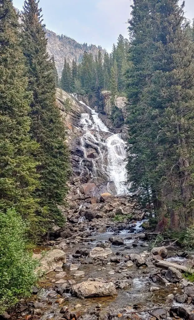 Hidden Falls in Grand Teton National Park