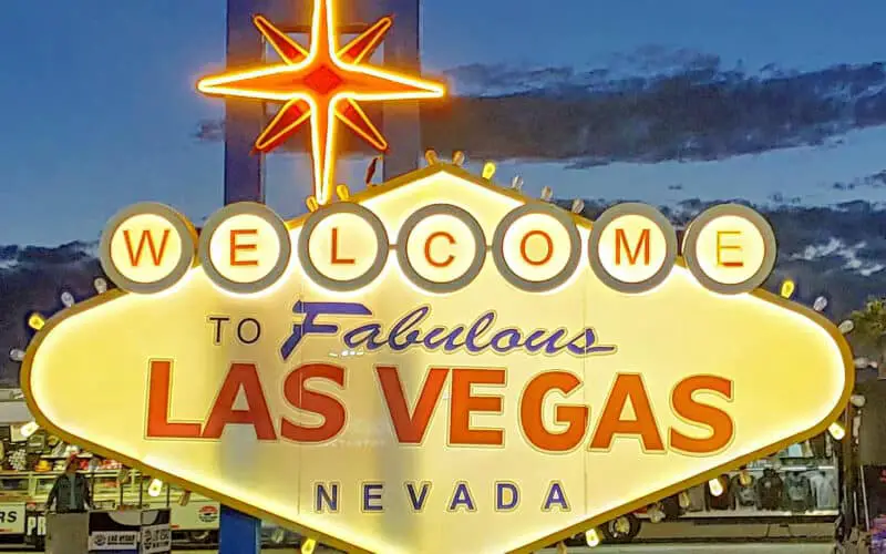 Welcome to Fabulous Las Vegas Nevada Sign