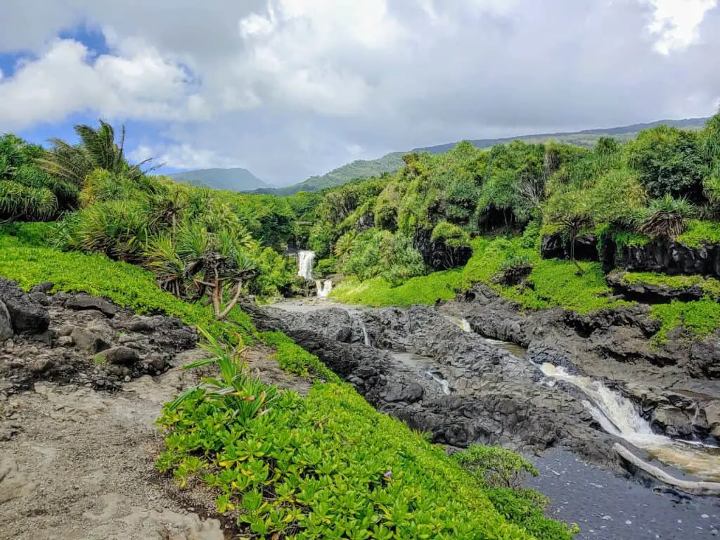 Seven sacred pools in Haleakala National park