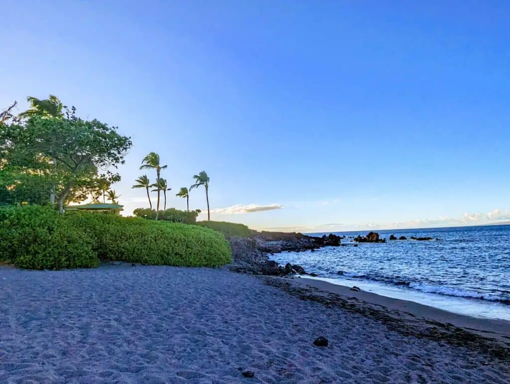 49 Black Sand Beach in Mana Lani Hawaii