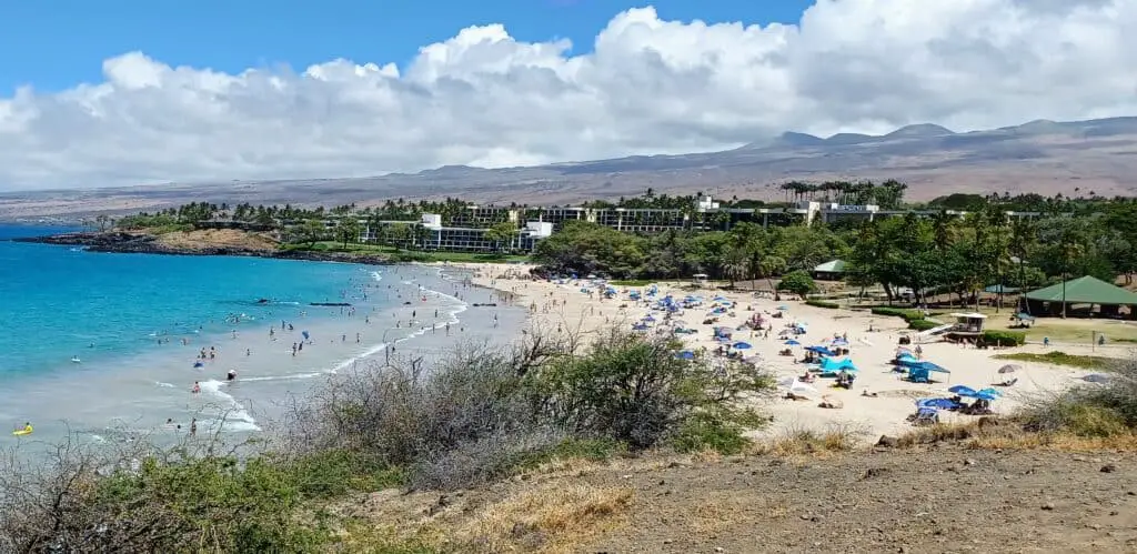 Hapuna Beach near Waikoloa Hawaii