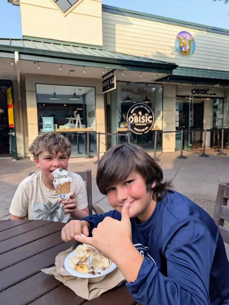Obiscis Shave Ice Waikoloa Hawaii
